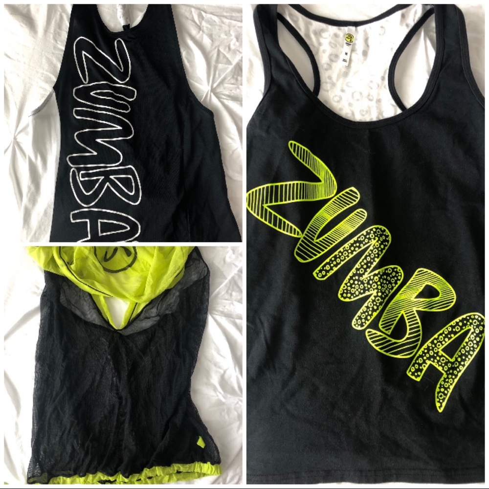 3 Zumba Tank Tops